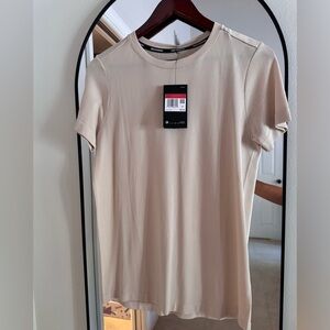 Nike Cream Running Tee - Size L